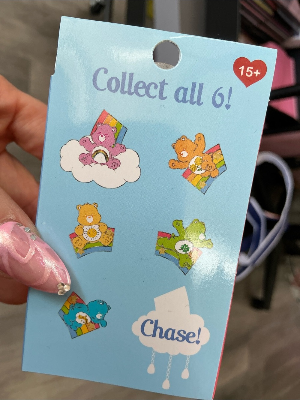 CARE BEARS MYSTERY PUZZLE ENAMEL PINS